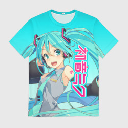 Мужская футболка 3D Hatsune Miku Мику Хацунэ