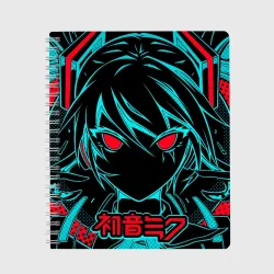 Тетрадь Мику Хацунэ Hatsune Miku