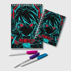 Блокнот Мику Хацунэ Hatsune Miku