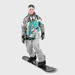 Накидка на куртку 3D Hatsune Miku Vocaloid