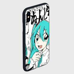 Чехол для iPhone XS Max матовый Hatsune Miku Vocaloid - фото 2