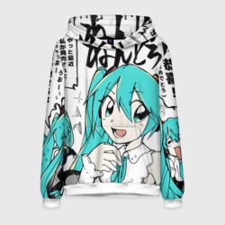 Мужская толстовка 3D Hatsune Miku Vocaloid