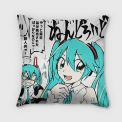 Подушка 3D Hatsune Miku Vocaloid