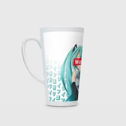 Кружка Латте Waifu - Hatsune Miku