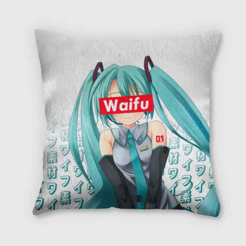 Подушка 3D Waifu - Hatsune Miku