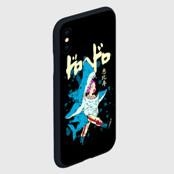 Чехол для iPhone XS Max матовый Dorohedoro: Эбису в костюме акулы - фото 2