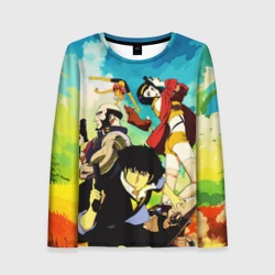 Женский лонгслив 3D Cowboy Bebop All