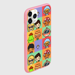 Чехол для iPhone 11 Pro Max матовый Toca Boca world hero - фото 2