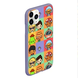Чехол для iPhone 11 Pro Max матовый Toca Boca world hero - фото 2