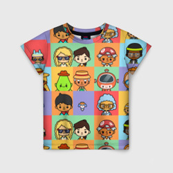 Детская футболка 3D Toca Boca world hero