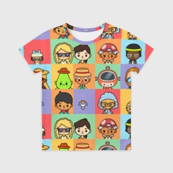Детская футболка 3D Toca Boca world hero