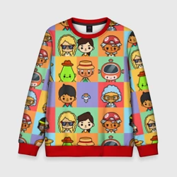 Детский свитшот 3D Toca Boca world hero