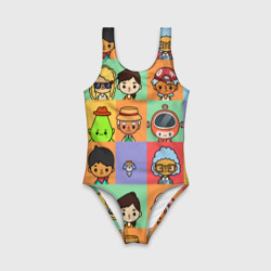 Детский купальник 3D Toca Boca world hero - фото 2