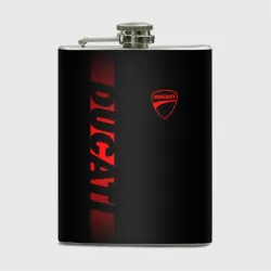 Фляга Ducati black red line