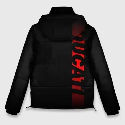 Мужская зимняя куртка 3D Ducati black red line - фото 2