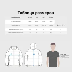 Мужская зимняя куртка 3D Ducati black red line - фото 8