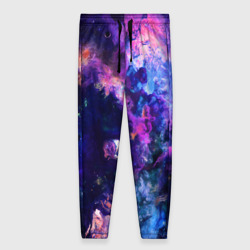 Женские брюки 3D Неоновые космос neon space