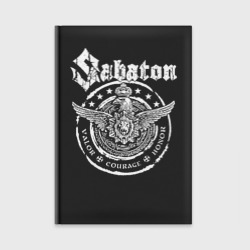 Ежедневник Белый логотип Sabaton