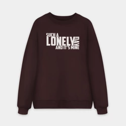 Мужской свитшот oversize без начеса хлопок Lonely Day - System Of A Down