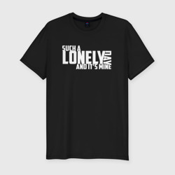 Мужская футболка хлопок Slim Lonely Day - System Of A Down