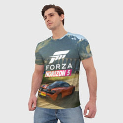 Мужская футболка 3D Forza Horizon 5, игра - фото 2