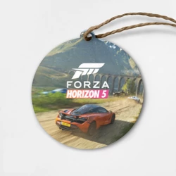 Деревянная игрушка круг Forza Horizon 5, игра
