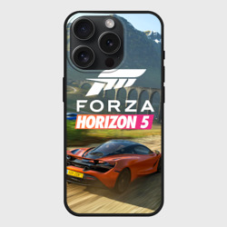Чехол силиконовый для Apple iPhone 15 Pro матовый Forza Horizon 5, игра