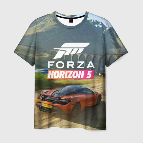 Мужская футболка 3D Forza Horizon 5, игра, цвет 3D печать