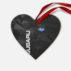 Деревянная игрушка Сердце Subaru Субару Авто