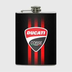Фляга Ducati carbon logo Italy concern