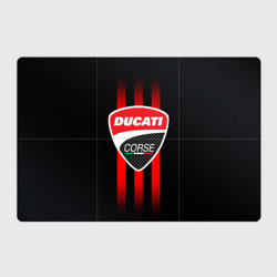 Магнитный плакат 3Х2 Ducati carbon logo Italy concern