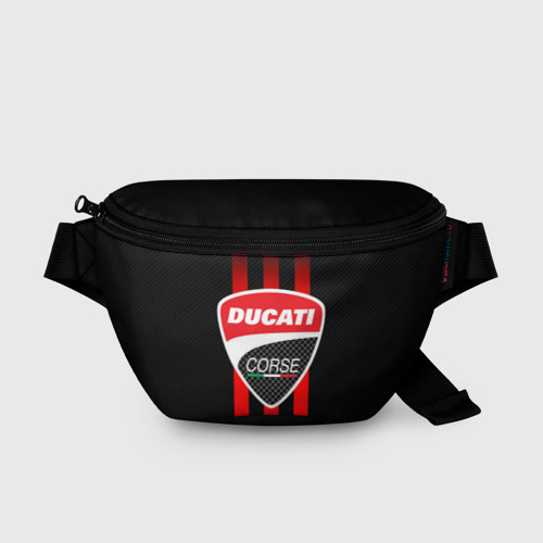 Поясная сумка 3D Ducati carbon logo Italy concern