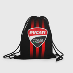 Рюкзак-мешок 3D Ducati carbon logo Italy concern