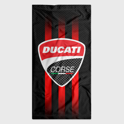 Бандана-труба 3D Ducati carbon logo Italy concern, цвет 3D печать - фото 7