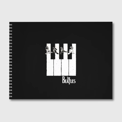 Альбом для рисования The Beatles знаменитая картинка
