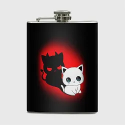 Фляга Котик дьявол kitty devil