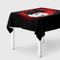 Скатерть 3D Котик дьявол kitty devil