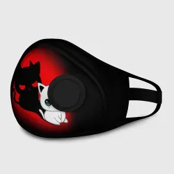 Маска из неопрена Котик дьявол kitty devil