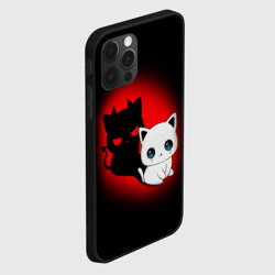 Чехол для iPhone 12 Pro Котик дьявол kitty devil - фото 2