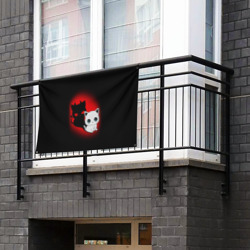 Флаг-баннер Котик дьявол kitty devil - фото 2