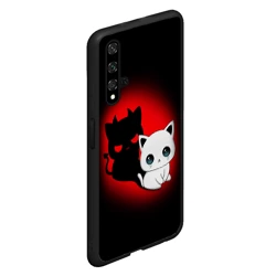 Чехол для Honor 20 Котик дьявол kitty devil - фото 2
