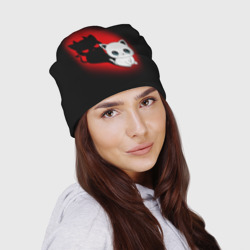 Шапка 3D Котик дьявол kitty devil - фото 2