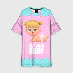 Детское платье 3D Baby boss girl
