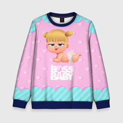 Детский свитшот 3D Baby boss girl