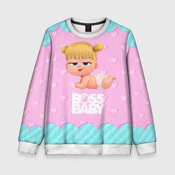 Детский свитшот 3D Baby boss girl