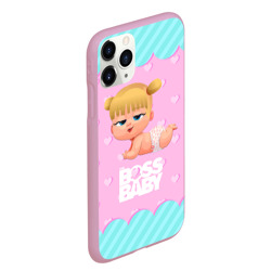 Чехол для iPhone 11 Pro Max матовый Baby boss girl - фото 2