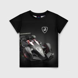 Детская футболка 3D Lamborghini F1