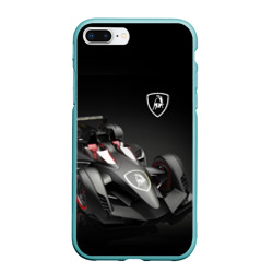 Чехол для iPhone 7Plus/8 Plus матовый Lamborghini F1