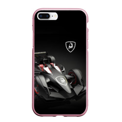 Чехол для iPhone 7Plus/8 Plus матовый Lamborghini F1