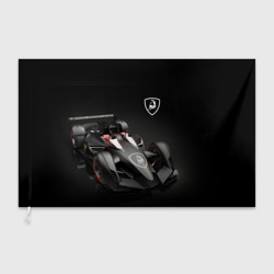 Флаг 3D Lamborghini F1